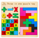 Pack 5 Juegos Didácticos de Madera Infantiles Educativos - Imagen 4