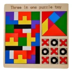 Pack 5 Juegos Didácticos de Madera Infantiles Educativos - Imagen 3