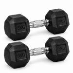 Kit Mancuernas Hexagonales 5 10 Y 15 Kg 3 Pares Total 60 Kg - Imagen 3