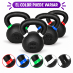Pesa Rusa Kettlebell 6 Kg De Fierro Entrenamiento - Imagen 4