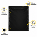 Pack 100 Bolsas Courier 60×70 cm Resistentes e Impermeables - Imagen 3