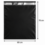Pack 100 Bolsas Courier 60×70 cm Resistentes e Impermeables - Imagen 2