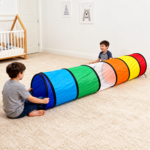 Túnel de Gateo Infantil Multicolor Plegable para Niños - Imagen 4