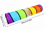 Túnel de Gateo Infantil Multicolor Plegable para Niños - Imagen 2
