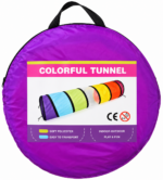 Túnel de Gateo Infantil Multicolor Plegable para Niños - Imagen 5