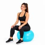 Pelota Donut Pilates Yoga Fitness Equilibrio Inflable - Imagen 2