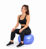 Pelota Donut Pilates Yoga Fitness Equilibrio Inflable - Imagen 4