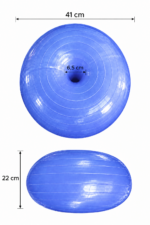 Pelota Donut Pilates Yoga Fitness Equilibrio Inflable - Imagen 3