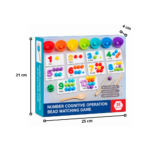 Juego Didáctico Matemático 63 Piezas Conteo y Clasificación En Ingles - Imagen 2
