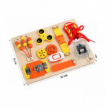 Tablero Montessori de Madera con Actividades Sensoriales - Imagen 2