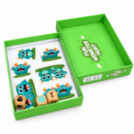 Juego Didáctico Cazador de Monstruos Infantil con Dados de Madera y Figuras - Imagen 3