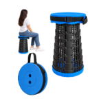 Taburete Portátil Plegable Telescópico Altura Ajustable - Imagen 3