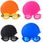 Set de Natación Gorro de Silicona y Lentes para Piscina - Imagen 4