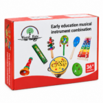 Set de Instrumentos Musicales de Madera Infantil Didáctico - Imagen 4