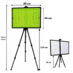 Pizarra Táctica Fútbol Con Pedestal Tablero Entrenador - Imagen 2