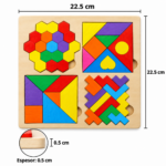 Pack 5 Juegos Didácticos de Madera Infantiles Educativos - Imagen 8