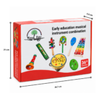 Set de Instrumentos Musicales de Madera Infantil Didáctico - Imagen 3