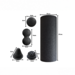 Kit de Masaje Muscular 5 en 1 Foam Roller y Accesorios - Imagen 2